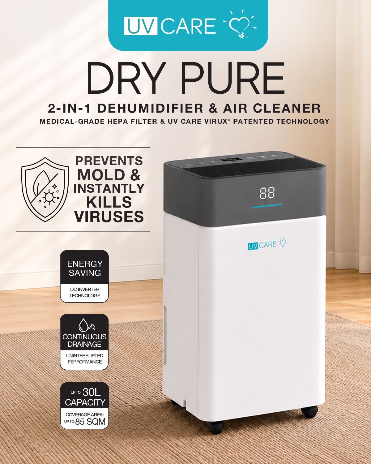 DC inverter energy-saving technology